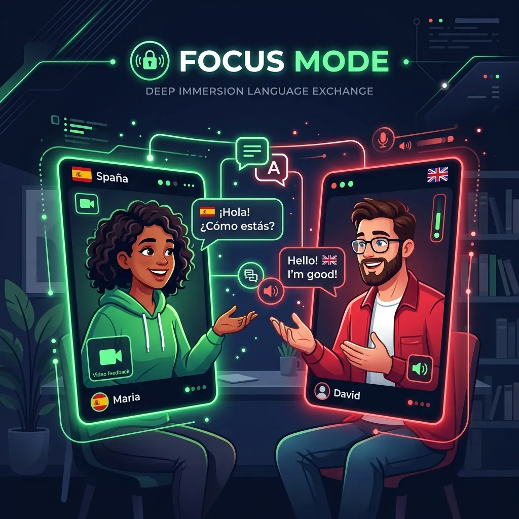 Focus Mode Language Exchange